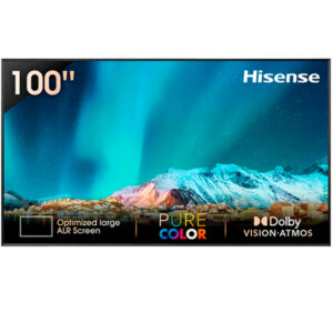 HISENSE LASER TV 100″ 4K 2700 LUMENS HDR10+ SMART TV VIDAA U6 100L5HD
