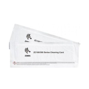ZEBRA CLEANING CARD KIT ZC100/300 2000 IMAGES