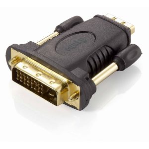 EQUIP ADAPTADOR DVI-D (24+1) – HDMI M/F – PRETO