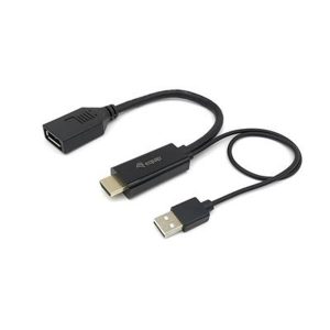 EQUIP ADAPTADOR HDMI / DISPLAYPORT M/F PRETO