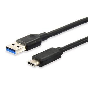 EQUIP CABO USB-C PARA USB A M/M, 0.25MT