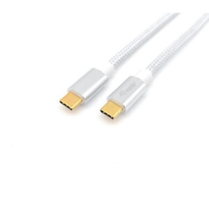 EQUIP CABO USB 3.2 GEN 2 C TO C CABLE M/M 0.5M 10G TRANSFER 5A(100W) WHITE