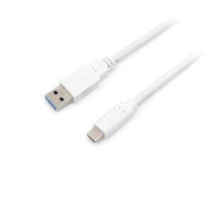 EQUIP CABO USB 3.2 GEN 1 C TO A CABLE M/M 1,0M 5G TRANSFER 3ª WHITE
