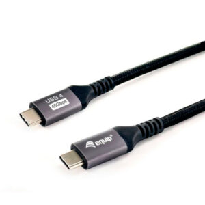 EQUIP USB 4 GEN 3 C TO C CABLE M/M 1.2M, 8K/60HZ 40GBPS PD3.1 240W