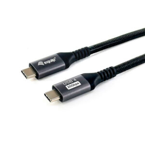 EQUIP CABO USB-C / USB-C M/M , 2.M, PD 100W -4K/60HZ 20GB- PRETO