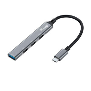 EQUIP LIFE HUB USB-C 3 PORTAS USB2 + 1xUSB3 ALUMINIO #PROMO HUB 2024#