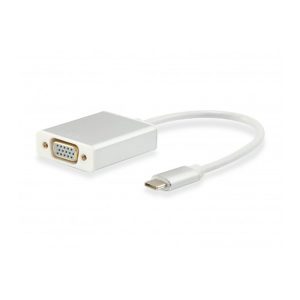 EQUIP ADAPTADOR USB-C – DVI-I DUAL LINK M/F