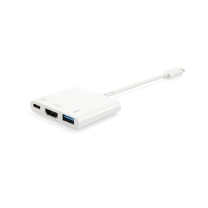EQUIP ADAPTADOR USB-C PARA HDMI / USB A / PD M/F