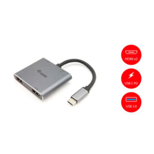 EQUIP ADAPTADOR USB-C 4 IN 1 DUAL HDMI