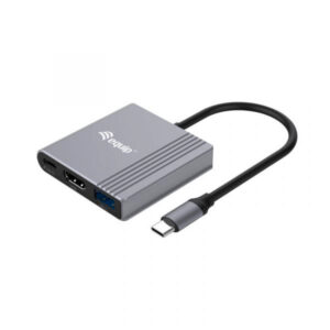 EQUIP DOCK USB-C 3 IN 1 HDMI/UASB-A + USB-C (DP )4K/60HZ-100W USB PD