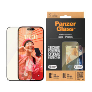 PANZERGLASS APPLE IPHONE 15 SCREEN PROTECTION ULT. WIDE W/EASYALIGNER