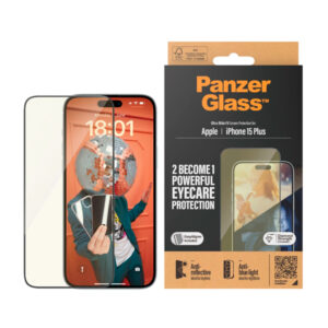 PANZERGLASS APPLE IPHONE 15 PLUS SCREEN PROTECTION ULT. WIDE W/EASYALIGNER
