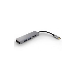 METRONIC ADAPTADOR USB-C MACHO 5 EM 1