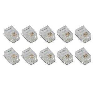 METRONIC PACK 10 CONECTORES RJ11