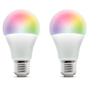 METRONIC PACK 2 LAMPADAS INTELIGENTE LED WI-FI 9W RGB E27 (PACK DE 2)