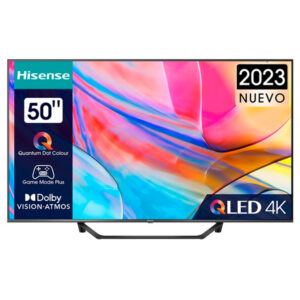 HISENSE LED TV 50″ 4K QLED HDR10+ SMART TV VIDAA U 6.0 50A7KQ