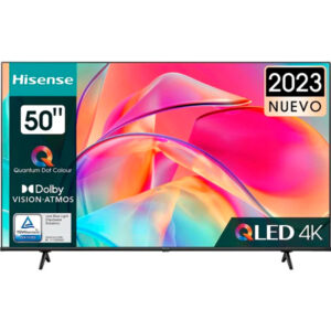 HISENSE LED TV 50″ 4K QLED HDR 10+ ALEXA SMART TV VIDAA U 6.0 43E7KQ