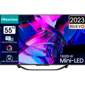 HISENSE LED TV 55″ 4K ULED SMART TV MINI-LED HDR10+ VIDAA U 6.0 55U7KQ