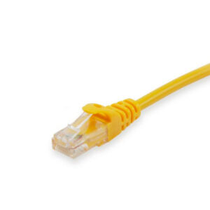 EQUIP CAT.6A U/UTP PATCH CABLE LSOH YELLOW 0.5M
