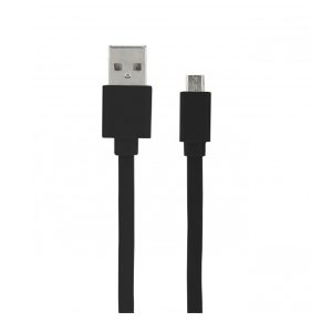 MOOOV CABO USB-A / MICRO USB FLAT DATA & CHARGING 2 METRO PRETO