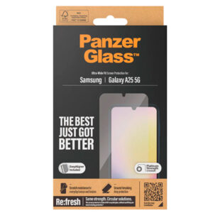 PANZERGLASS SAMSUNG GALAXY A25 5G RECYCLEDGLASS UWF WA