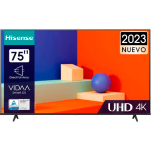 HISENSE LED TV 75″ 4K QLED HDR10+ SMART TV VIDAA U 6.0 75A7KQ #