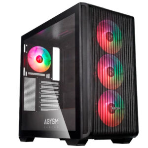 ABYSM GAMING CAIXA ATX DANUBE KAMP BX300 BLACK