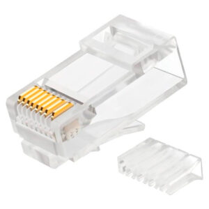 AITEN DATA PACK 100 CONECTORES RJ45 CAT6 TRANSPARENTE