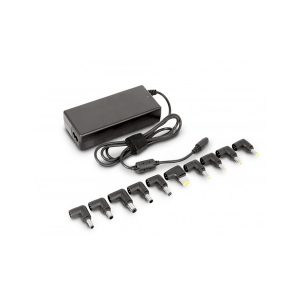 UF UNIVERSAL SLIM CHARGER FOR NOTEBOOK 90W + 1 USB