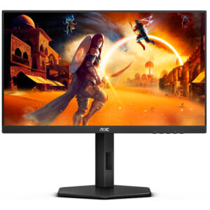 AOC MONITOR IPS 24″ (23.8″) 16:9 FHD 1MS 180HZ HDMI DP COLUNAS 24G4XE