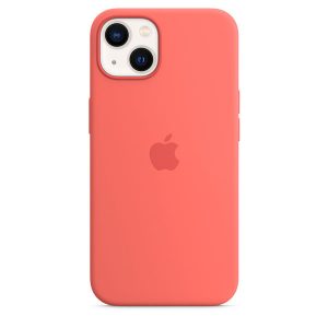 APPLE CAPA IPHONE 13 MINI SILICONE 5.4″ CASE WITH MAGSAFE – PINK POMELO