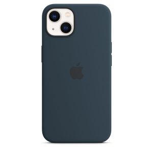 APPLE CAPA IPHONE 13 MINI SILICONE 5.4″ CASE WITH MAGSAFE – ABYSS BLUE
