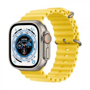 APPLE WATCH ULTRA GPS+CELLULAR 49MM TITANIUM CASE WITH YELLOW OCEAN BAND