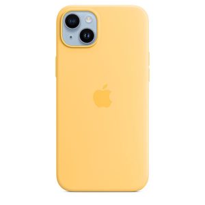 APPLE CAPA IPHONE 14 PLUS SILICONE CASE WITH MAGSAFE – SUNGLOW