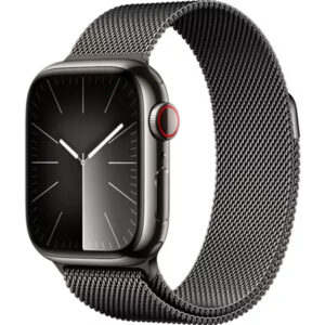 APPLE WATCH SERIES 9GPS+CELLULAR 41MM GRAPHITE STAINLESS STEEL CASE WITH GRAPHIT