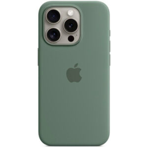 APPLE CAPA IPHONE 15 PRO SILICONE CASE WITH MAGSAFE CYPRESS