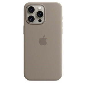 APPLE CAPA IPHONE 15 PRO MAX SILICONE CASE WITH MAGSAFE CLAY