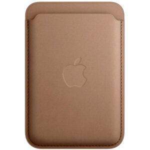 APPLE CAPA IPHONE FINEWOVEN WALLET WITH MAGSAFE TAUPE