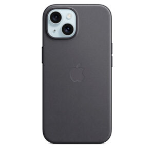 APPLE CAPA IPHONE 15 FINEWOVEN CASE WITH MAGSAFE BLACK