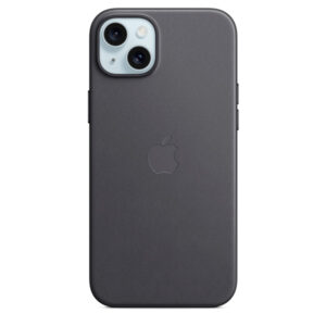 APPLE CAPA IPHONE 15 PLUS FINEWOVEN CASE WITH MAGSAFE BLACK