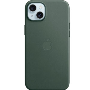 APPLE CAPA IPHONE 15 PLUS FINEWOVEN CASE WITH MAGSAFE EVERGREEN