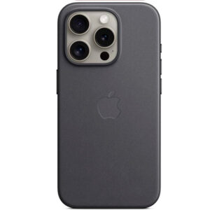 APPLE CAPA IPHONE 15 PRO FINEWOVEN CASE WITH MAGSAFE BLACK