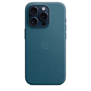 APPLE CAPA IPHONE 15 PRO FINEWOVEN CASE WITH MAGSAFE PACIFIC BLUE