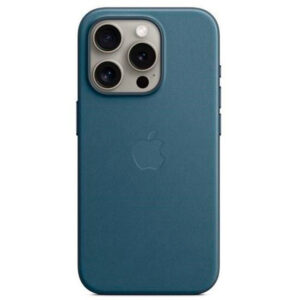 APPLE CAPA IPHONE 15 PRO MAX FINEWOVEN CASE WITH MAGSAFE PACIFIC BLUE