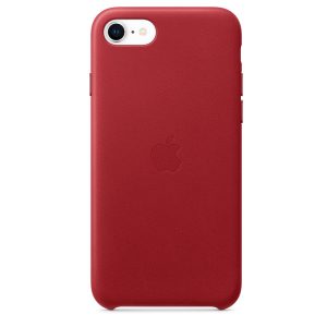 APPLE IPHONE SE LEATHER CASE (PRODUCT) RED