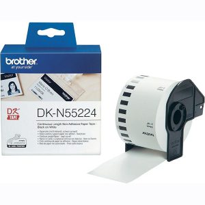 BROTHER ROLO DKN55224 PAPEL CONTINUO 4MM  BRANCO TERMICO