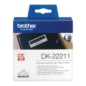 BROTHER ROLO DK22211 PELICULA CONTINUO 29MM BRANCO
