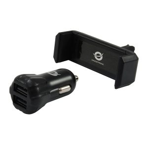 CONCEPTRONIC CARREGADOR CAR KIT 2 PORTAS USB 2A #BLACK FRIDAY#