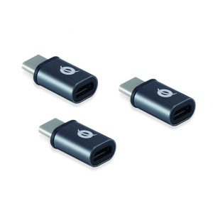 CONCEPTRONIC ADAPTADOR USB-C PARA MICRO USB PACK 3 UNID #CAMPANHA PRIMAVERA#