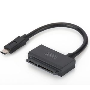 DIGITUS USB 3.1 TYPE-C SATA 3 ADAPTER CABLE FOR 2.5″ SSDS/HDDS